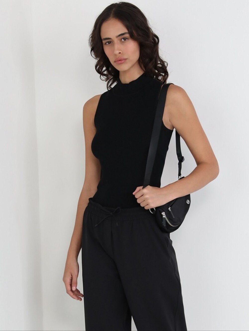 Lululemon Ribbed Wool, Silk Blend Tank Top